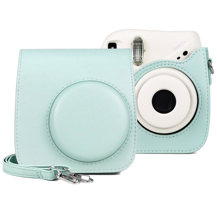 Retro Full Body PU Leather Case Camera Bag with Strap for FUJIFILM instax mini 7+, For FUJIFILM instax mini 7+