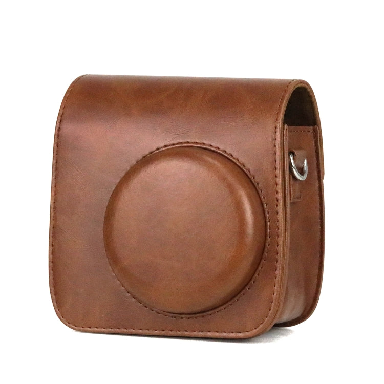 Retro Full Body PU Leather Case Camera Bag with Strap for FUJIFILM instax mini 7+, For FUJIFILM instax mini 7+