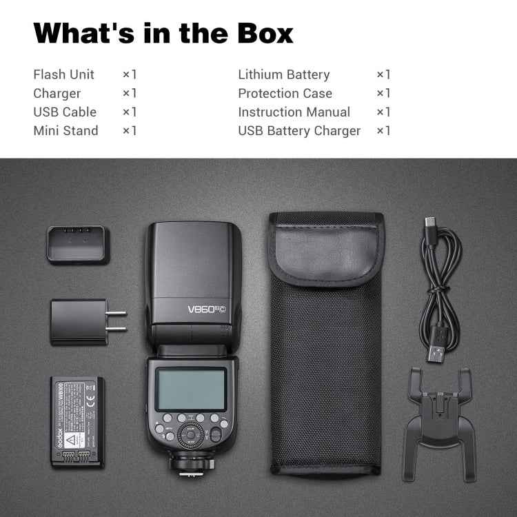 Godox V860 III-N 2.4GHz Wireless TTL II HSS Flash Speedlite for Nikon