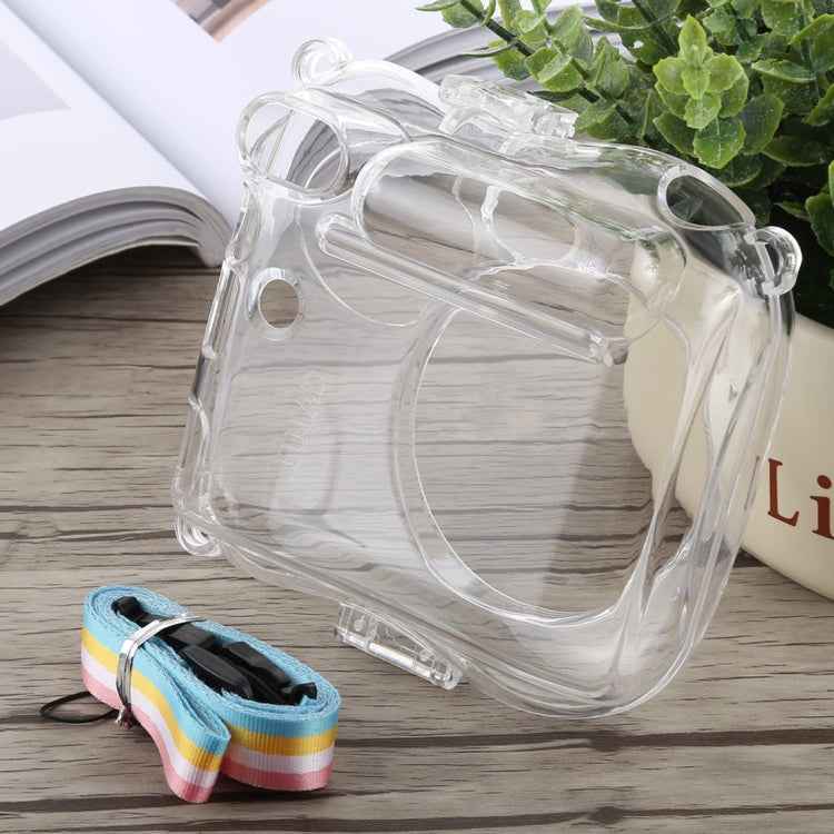 Protective Crystal Shell Case with Strap for FUJIFILM instax mini 25