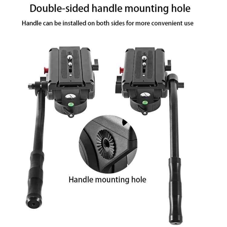 BEXIN VH-105 360 Degree Panorama Heavy Duty Tripod Action Fluid Drag Head