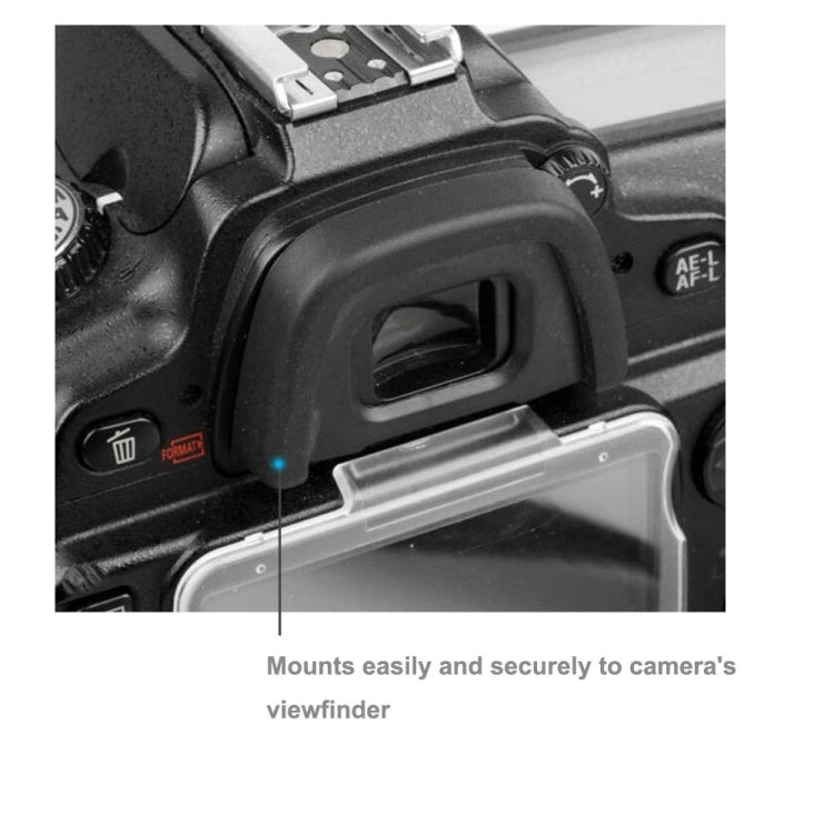 EC-21 Eyepiece Eyecup for Nikon D7000 / D750 / D610 / D600 / D300 / D200 / D80 / D90