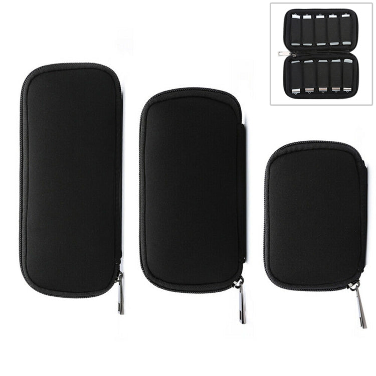 3 in 1 Neoprene U Disk Storage Bag Cover, 3 in 1
