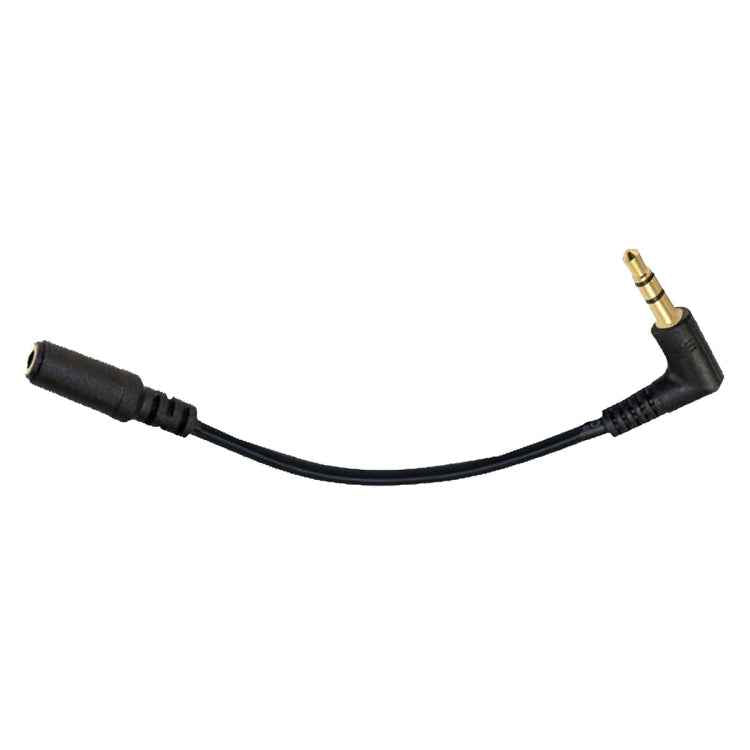 5 PCS 13cm Elbow 3.5mm Audio Male to Female PC Camera Microphone Adapter Cable
