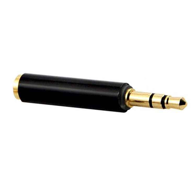 5 PCS 3.5mm Audio 4 Pole Female to 3 Pole Male Microphone Adapter