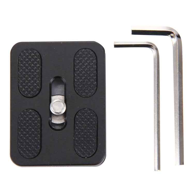 Fittest PU-50 Universal Aluminium Alloy Quick Release Plate with Rubber Cushion