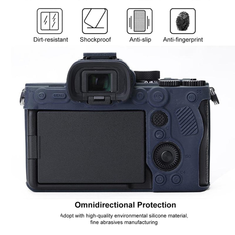 Soft Silicone Protective Case for Sony A7 IV, For Sony A7 IV