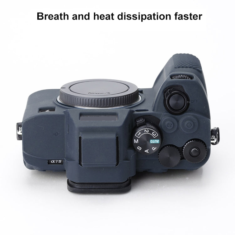 Soft Silicone Protective Case for Sony A7 IV, For Sony A7 IV
