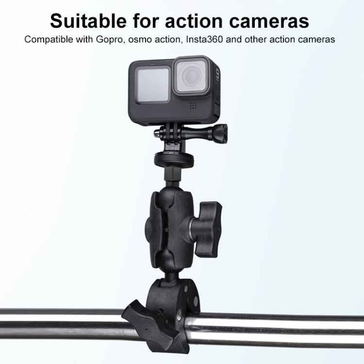 Extended Version 360 Rotation Adjustable Action Camera Bike Motorcycle Handlebar Holder