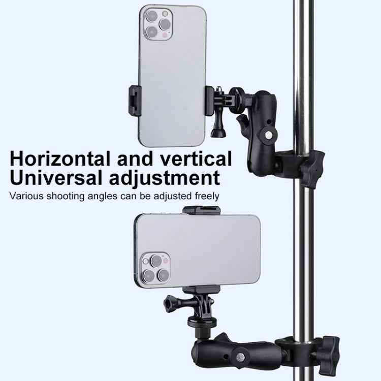 Extended Version 360 Rotation Adjustable Action Camera Bike Motorcycle Handlebar Holder