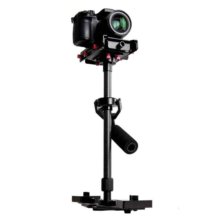 YELANGU YLG0107K 40-67cm Aviation Aluminum + Carbon Fiber Professional Steadicam Handheld Stabilizer for DSLR Camera DV