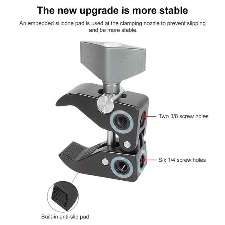 BEXIN WN-40 C-Type Universal Desk Magic Mount Claws Clip