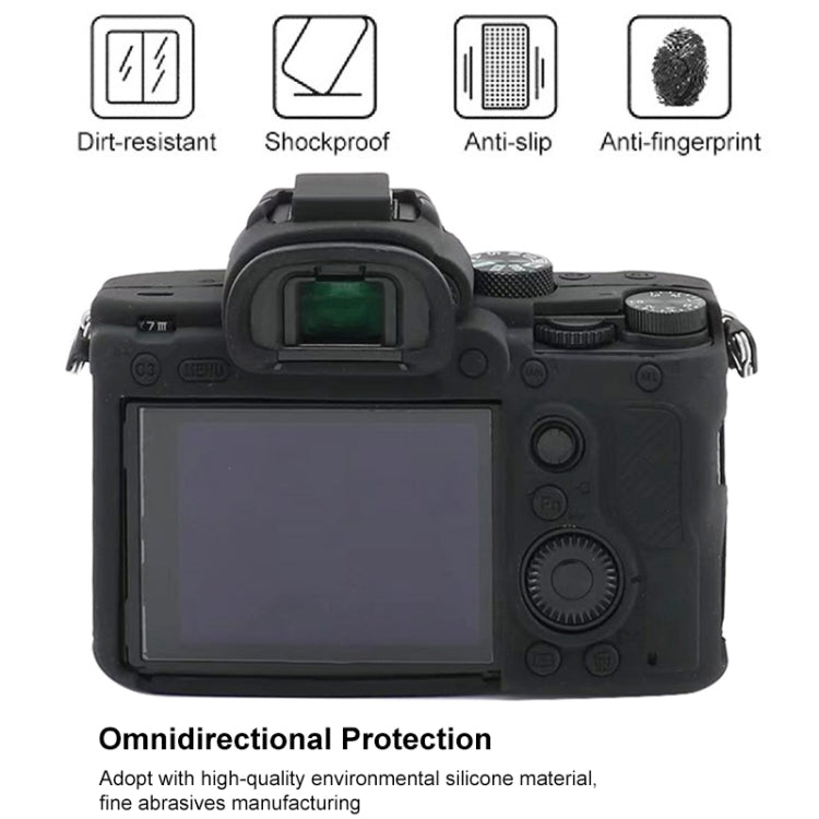 For Sony A7S III / A7S3 Soft Silicone Protective Case, For Sony A7S III / A7S3