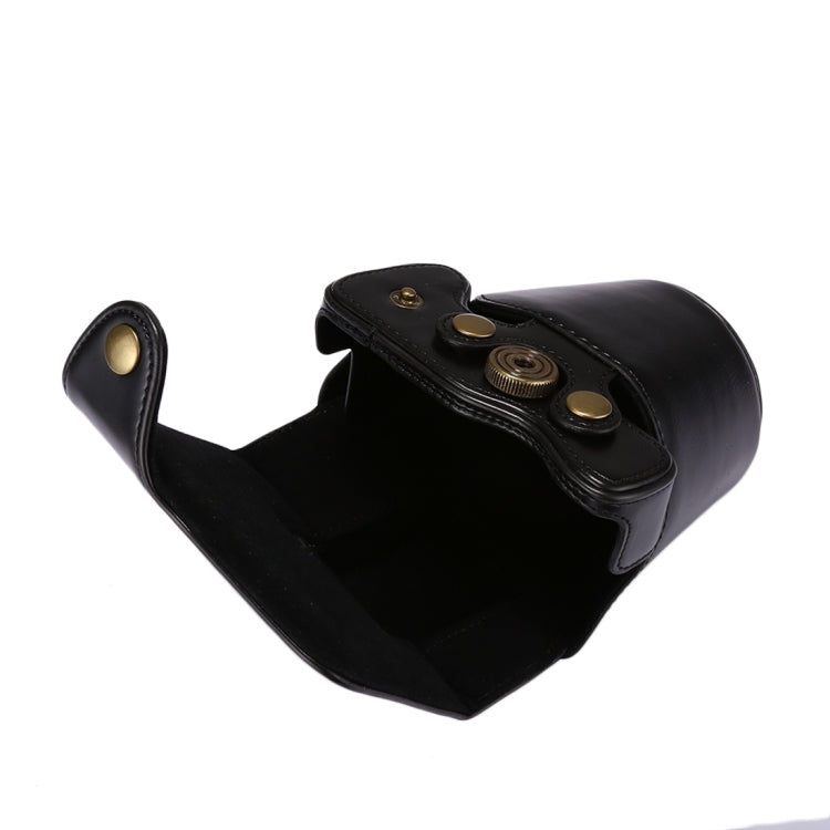 Full Body Camera PU Leather Case Bag with Strap for Canon EOS M5