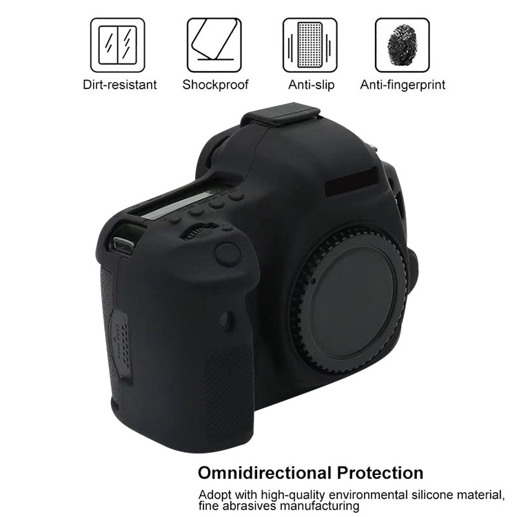 For Canon EOS 5DS Soft Silicone Protective Case