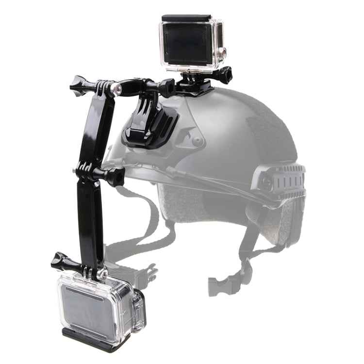 Helmet Front Mount Bundle Set for GoPro, Insta360, DJI and Other Action Cameras