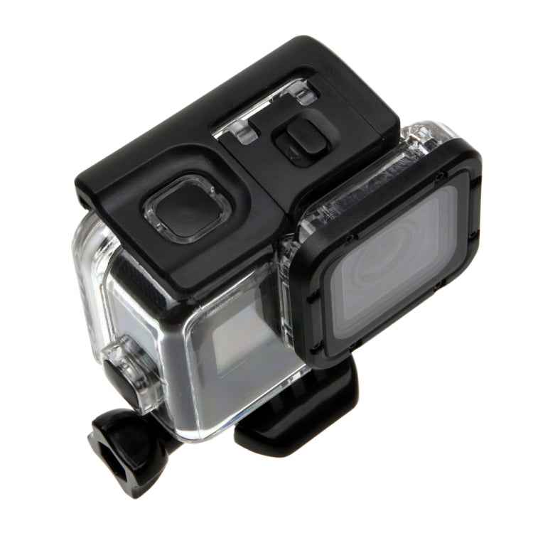 For GoPro HERO6 /5 30m Waterproof Housing Protective Case + Hollow Back Cover with Buckle Basic Mount & Screw, No Need to Disassemble Lens(GP413)