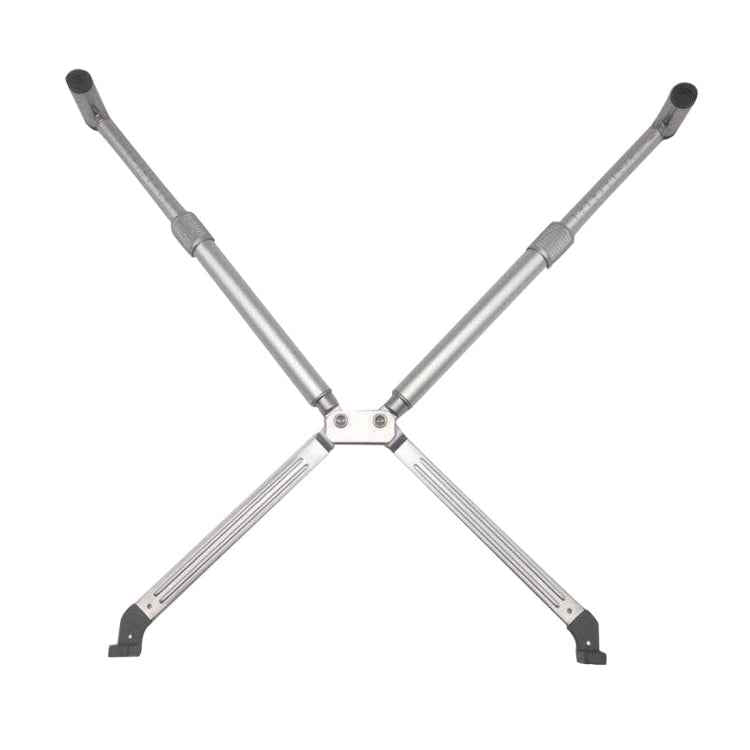 Universal Aluminum Alloy Cooling Stand Foldable Height Extender Holder for 12-17 inch PC iPad Notebook