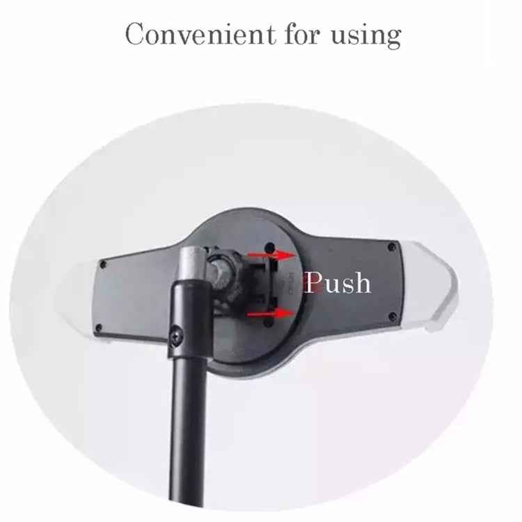 Universal Mount Tripod Floor Stand Tablet Holder for iPad, and 7 - 12 inch Tablet and Laptop