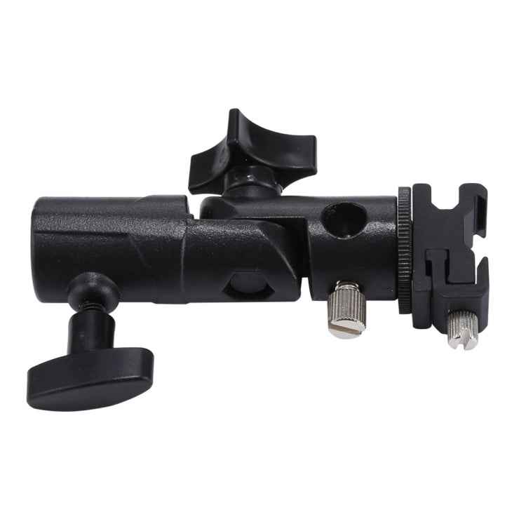 E Type Multifunctional Flash Light Stand Umbrella Bracket, Max Load: 3kg