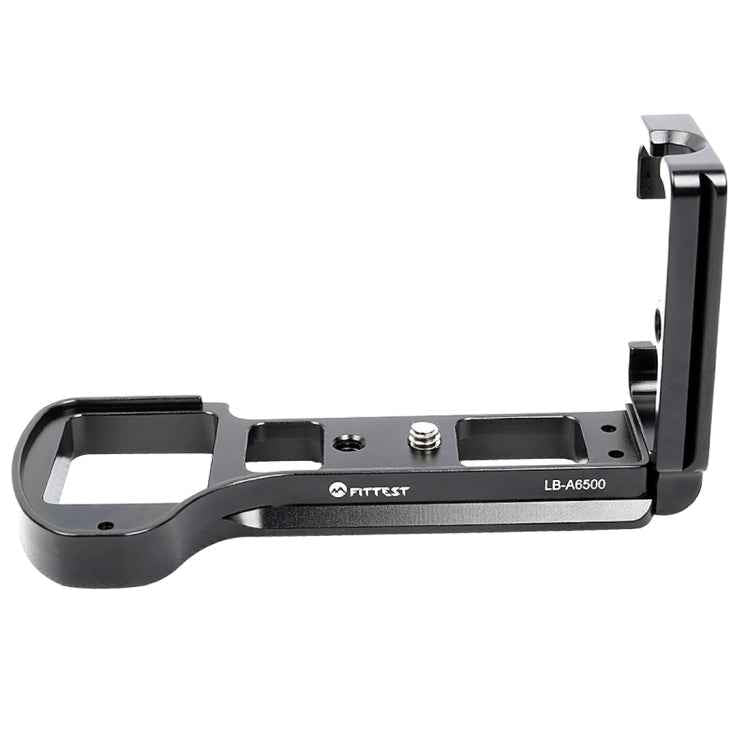 FITTEST LB-A6500 Vertical Shoot Quick Release L Plate Bracket Base Holder for Sony ILCE-6500 (A6500) Camera Metal Ballhead