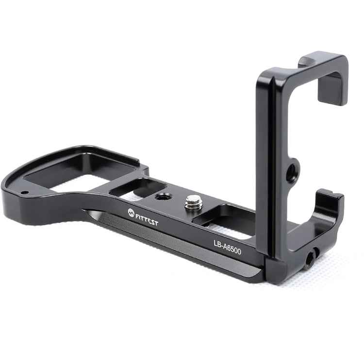 FITTEST LB-A6500 Vertical Shoot Quick Release L Plate Bracket Base Holder for Sony ILCE-6500 (A6500) Camera Metal Ballhead