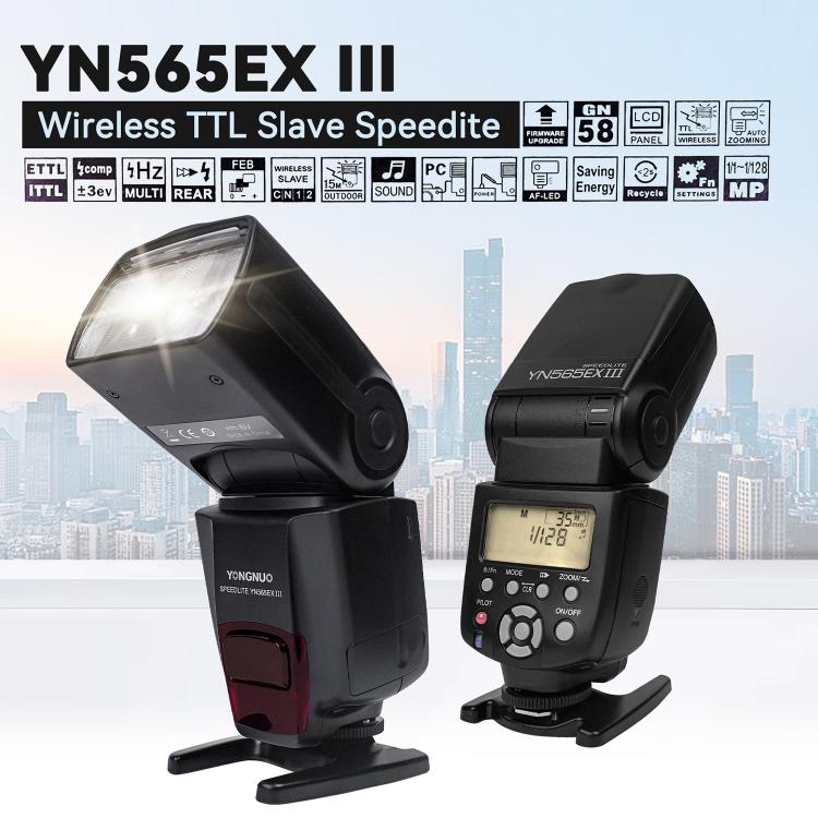 YONGNUO YN565EX III TTL Flash Speedlite For Canon, YN565EX III For Canon
