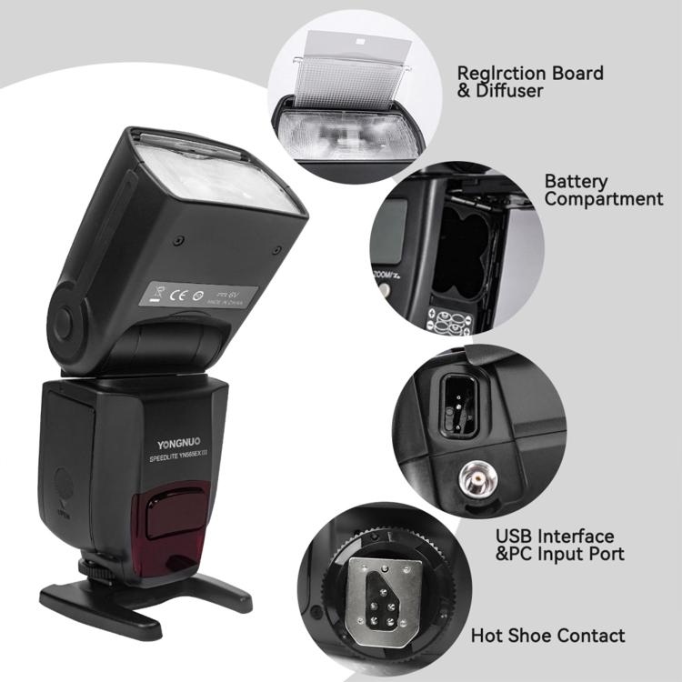 YONGNUO YN565EX III TTL Flash Speedlite For Canon, YN565EX III For Canon
