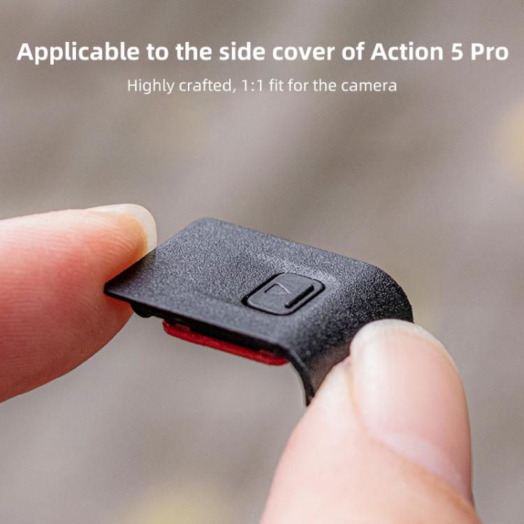For DJI Osmo Action 5 Pro Data Port Side Cover