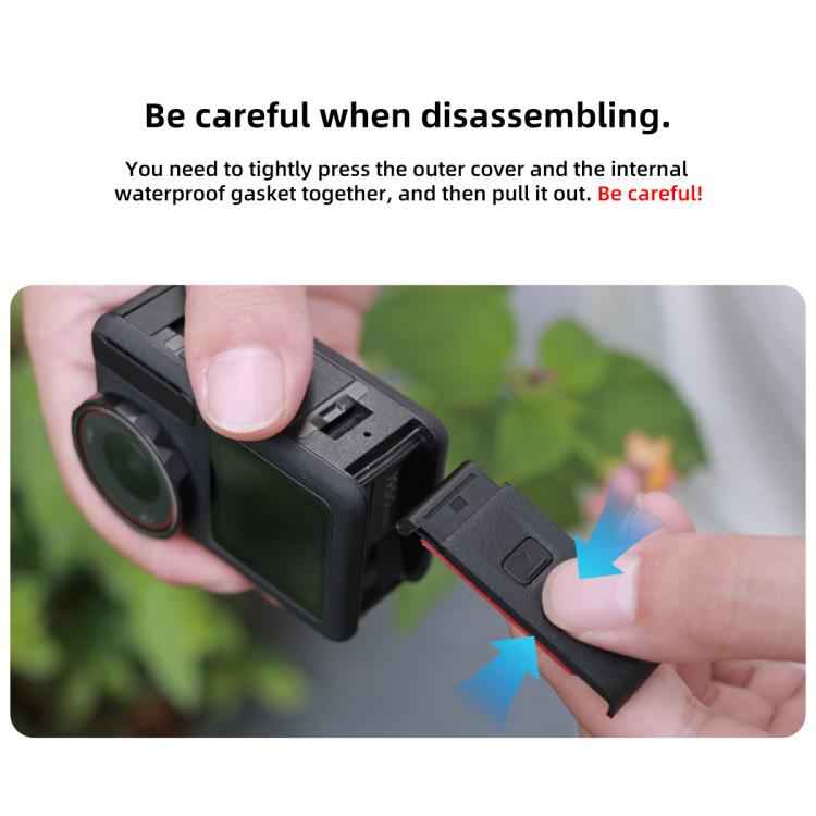 For DJI Osmo Action 5 Pro Battery Side Cover