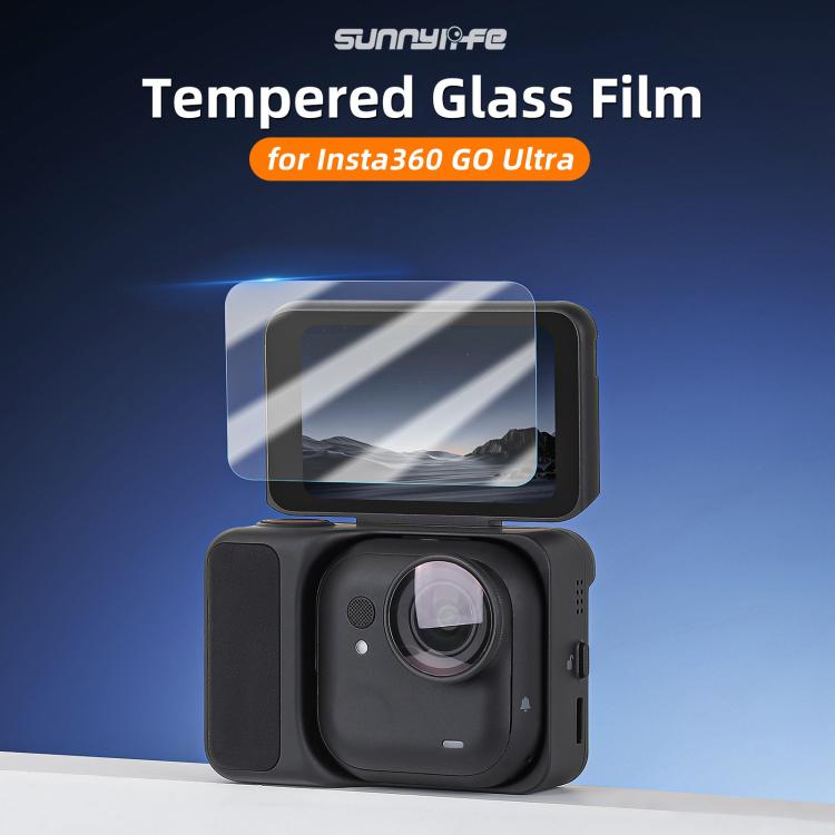 For Insta360 GO Ultra 2pcs Sunnylife Screen Lens Explosion-proof Film, Sunnylife