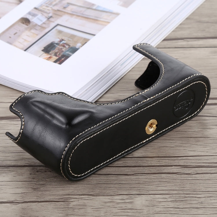 1/4 inch Thread PU Leather Camera Half Case Base for Leica M10, For Leica M10