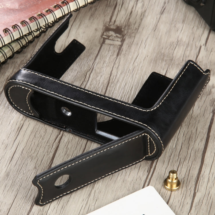 1/4 inch Thread PU Leather Camera Half Case Base for Leica Q (Typ 116), For Leica Q