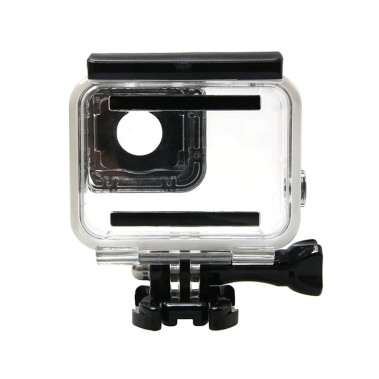 For GoPro HERO6 /5 Waterproof Housing Protective Case + Hollow Back Cover with Buckle Basic Mount & Screw