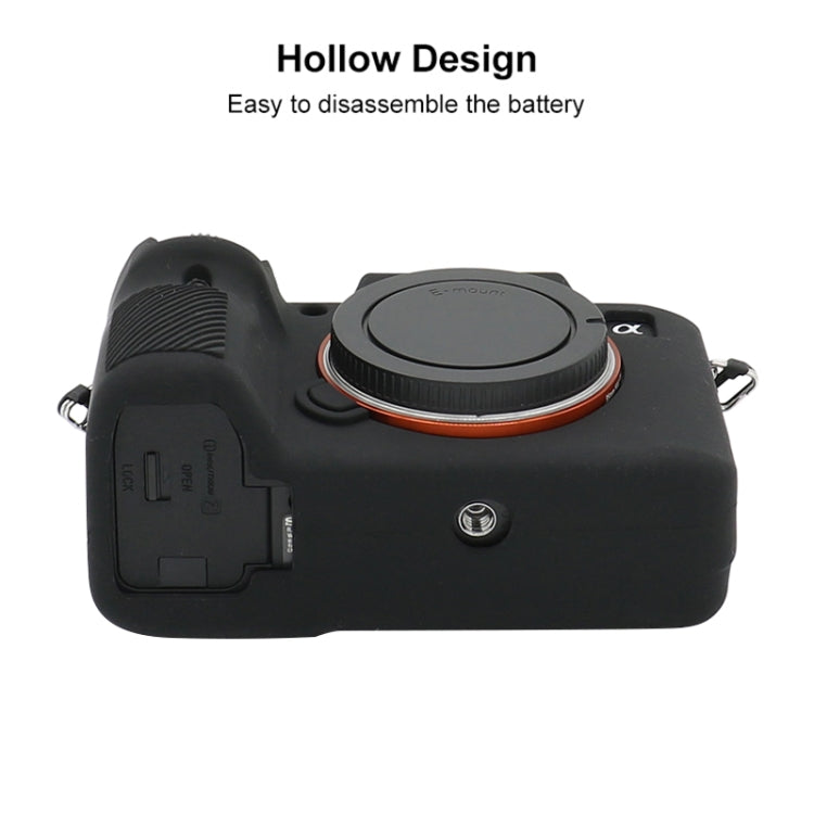 For Sony A7 III / ILCE-7M3 / A7R III Soft Silicone Protective Case