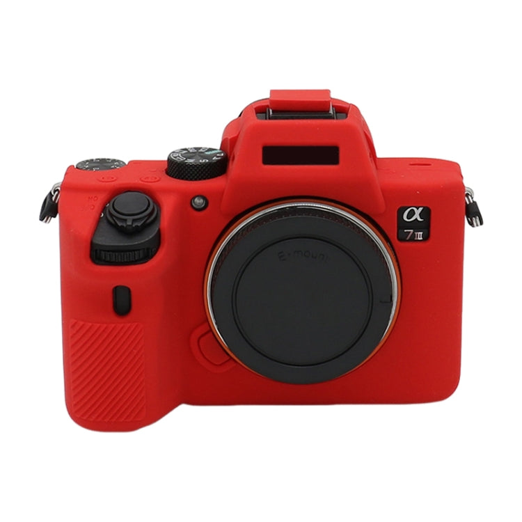For Sony A7 III / ILCE-7M3 / A7R III Soft Silicone Protective Case