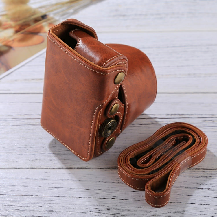 Full Body Camera PU Leather Case Bag with Strap for Sony A5100 / A5000 / NEX-3N (16-50mm / 40.5mm Lens), For Sony A5000, For A5100