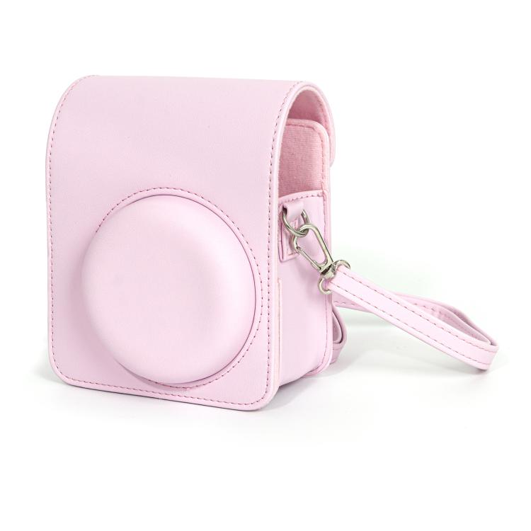 For FUJIFILM Instax Mini 13 Vegan Leather Full Body Camera Protective Bag with Shoulder Strap, For FUJIFILM Instax Mini 13