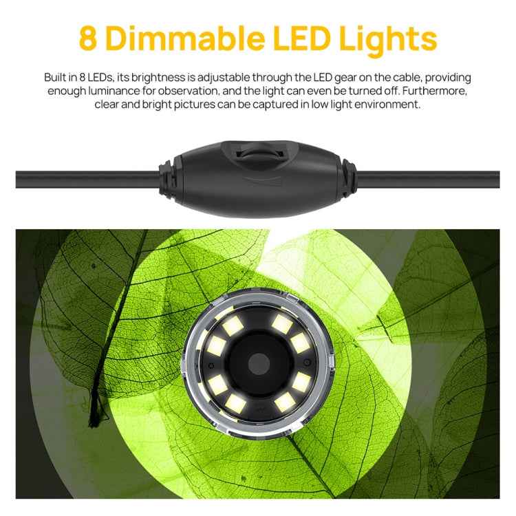 Ulefone uSmart C01 Wired Digital Microscope for Ulefone Armor 18 Series / 9 / 9E & Power Armor 16 Series / 13 / Armor Pad