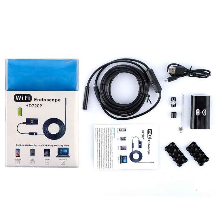 F99 HD Mobile Phone Endoscope, 8mm Waterproof Pipe Endoscope, Wifi Version, Hardwire, Length: 1.5m