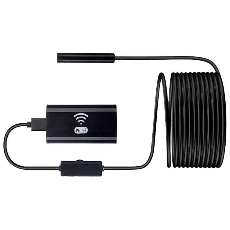 F99 HD Mobile Phone Endoscope, 8mm Waterproof Pipe Endoscope, Wifi Version, Hardwire, Length: 10m