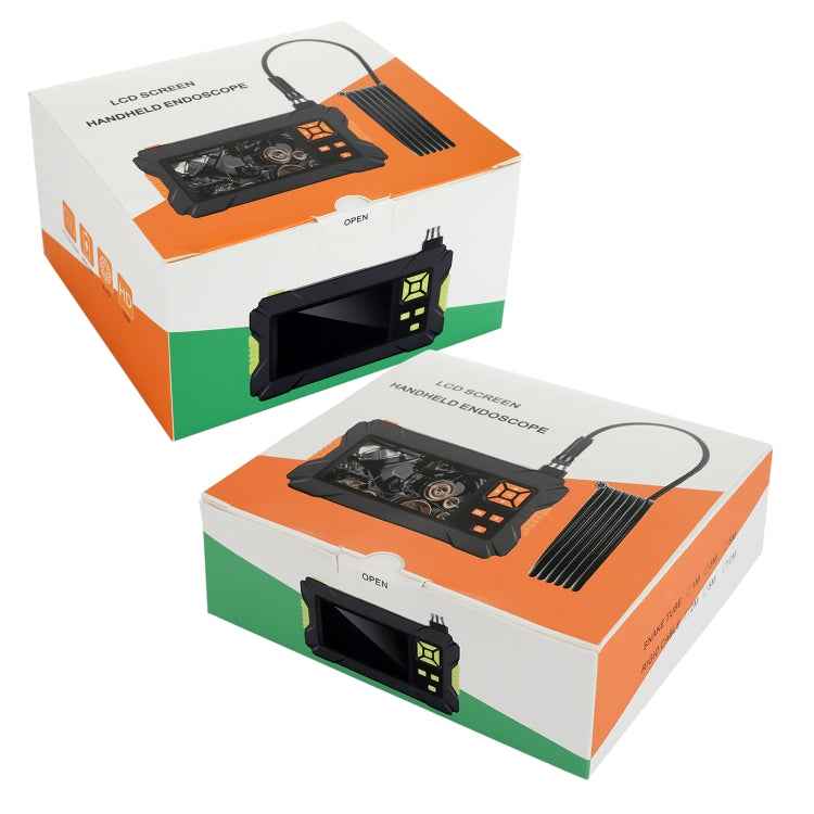 P30 5.5mm IP67 Waterproof 4.3 inch HD Portable Endoscope Hard Cable Industrial Endoscope, Cable Length: 5m