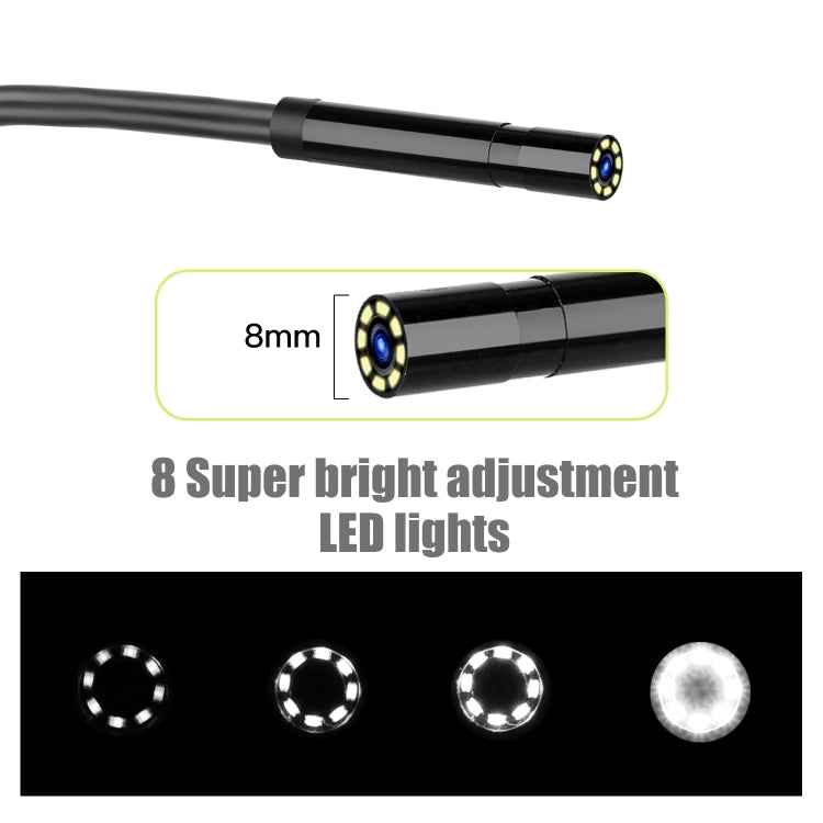 P30 5.5mm IP67 Waterproof 4.3 inch HD Portable Endoscope Hard Cable Industrial Endoscope, Cable Length: 10m