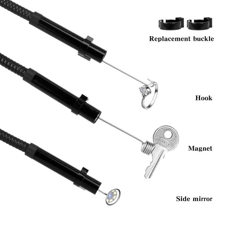 P30 8mm IP67 Waterproof 4.3 inch HD Portable Endoscope Snake Tube Industrial Endoscope, Cable Length: 5m