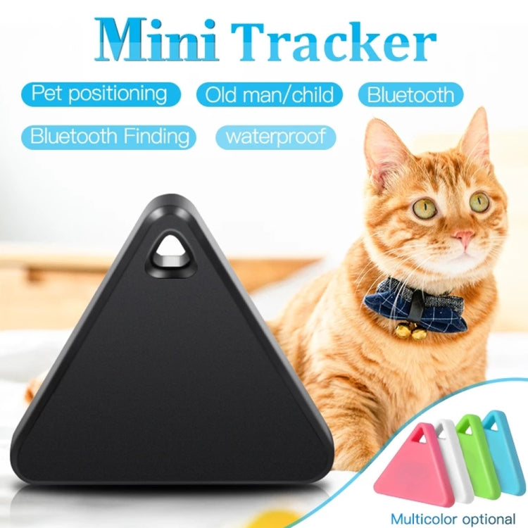 HCX003 Triangle Two-way Smart Bluetooth Anti-lost Keychain Finder, HCX003 Pink, HCX003 Green, HCX003 White, HCX003 Black