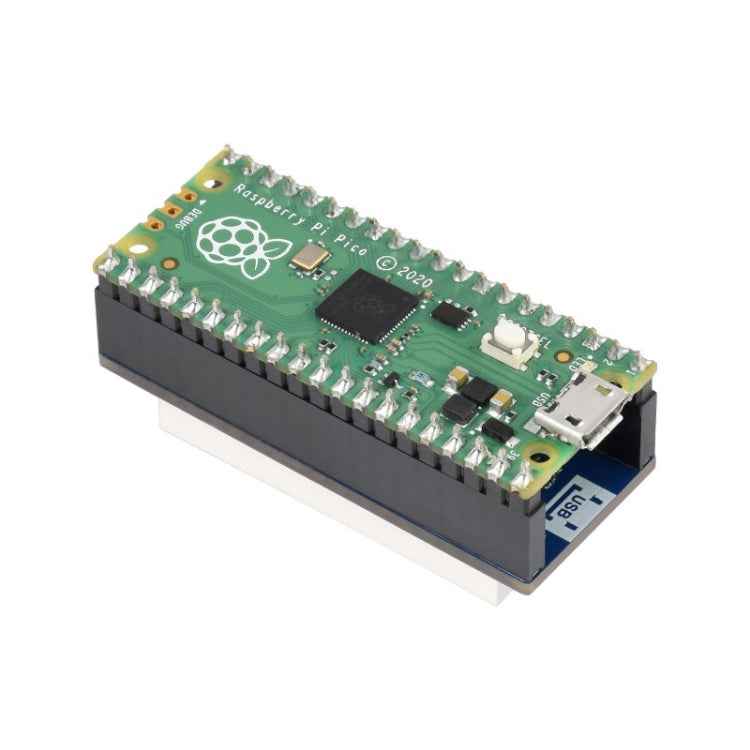 WAVESHARE 4-digit 8-segment Display Module for Raspberry Pi Pico, SPI-compatible