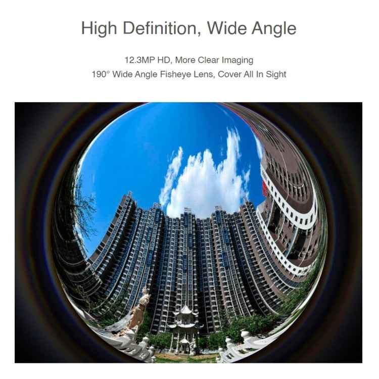 Waveshare IMX378-190 Fisheye Lens 12.3MP Wider Field Camera for Raspberry Pi