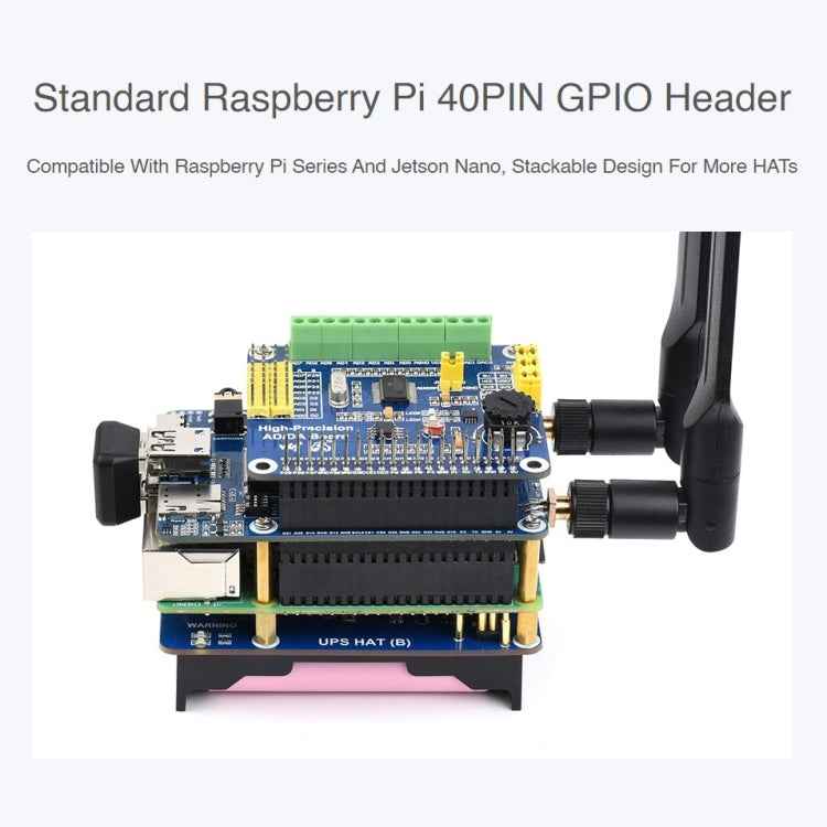 Waveshare SIM7600G-H M.2 4G HAT LTE CAT4 High Speed GNSS Global Band Module for Raspberry Pi