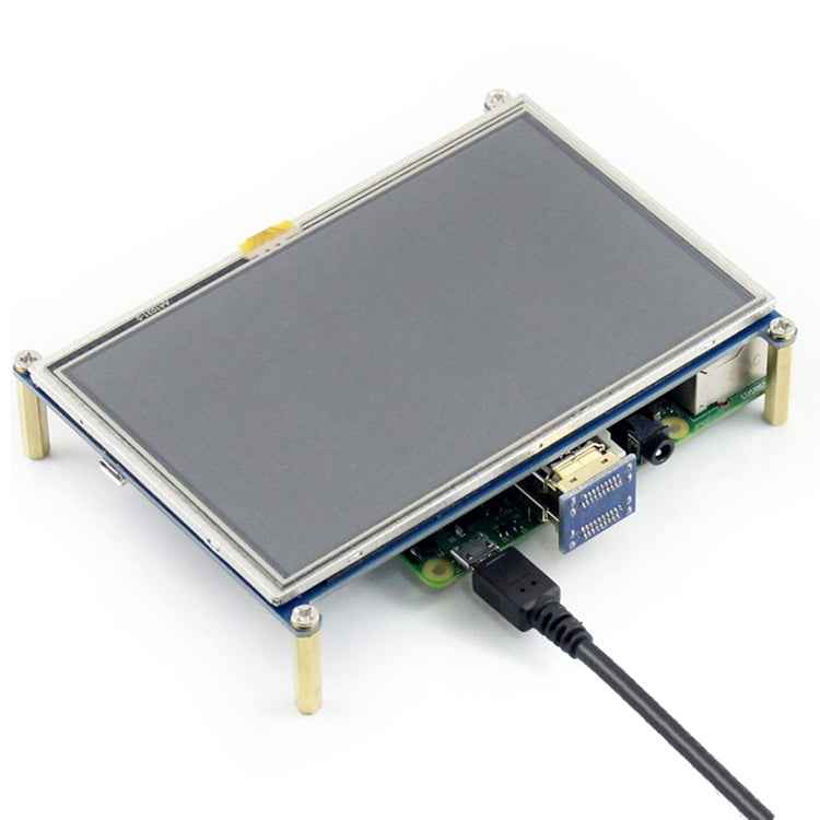 WAVESHARE 5 Inch HDMI LCD 800x480 Touch Screen for Raspberry Pi