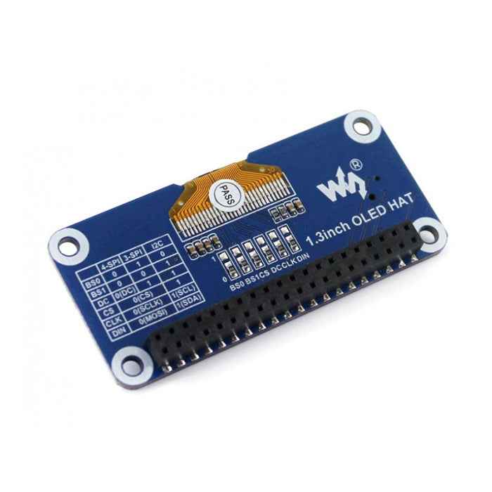 WAVESHARE 128x64 1.3inch OLED Display HAT for Raspberry Pi